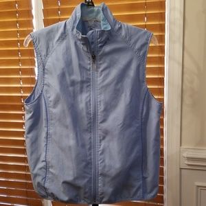 Light blue golf vest